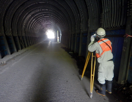 トンネル・道路測量